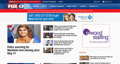 Desktop Screenshot of fox43.com